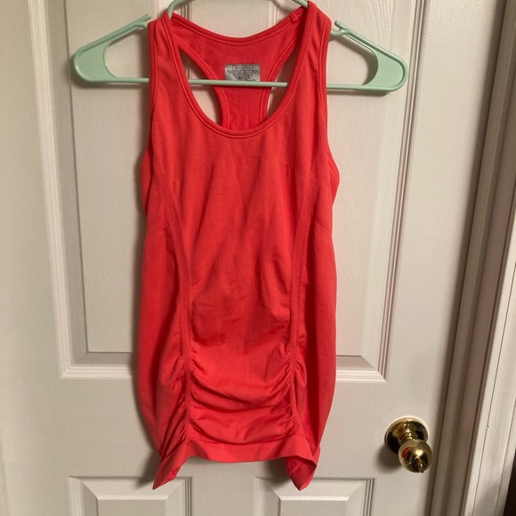 Athleta | Orange Racerback Top Small EUC - Picture 2 of 4
